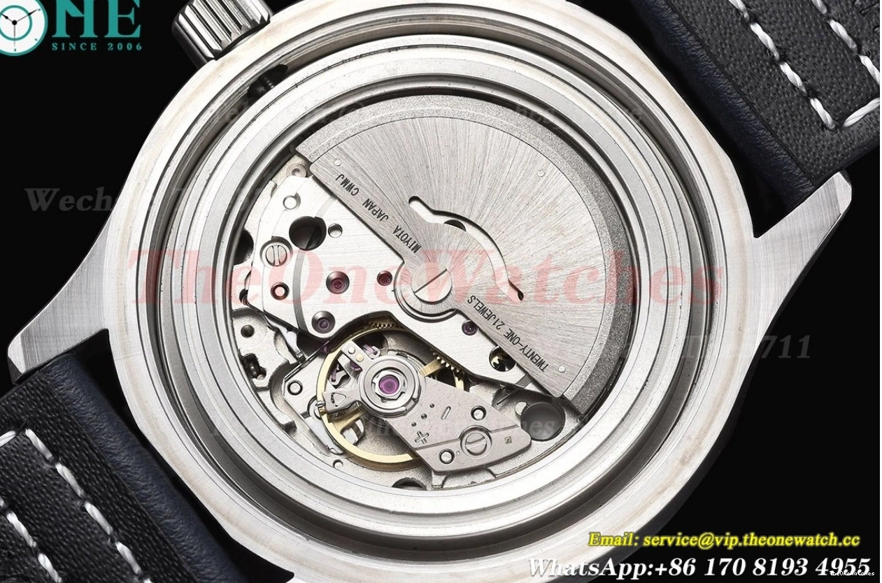 LE Mark SS XVIII Dial MY8215 GDF Blue 40mm 0330